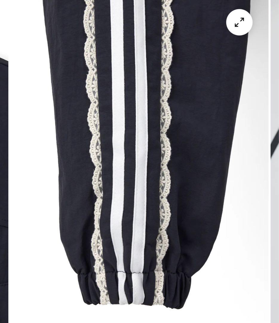 luamod ルアモダ　Lace Line Cropped Jacket