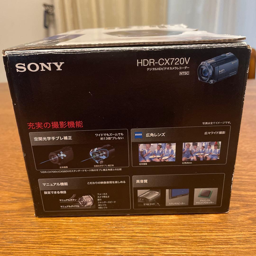 SONY デジタルHDビデオカメラレコーダー　HDR-CX720V