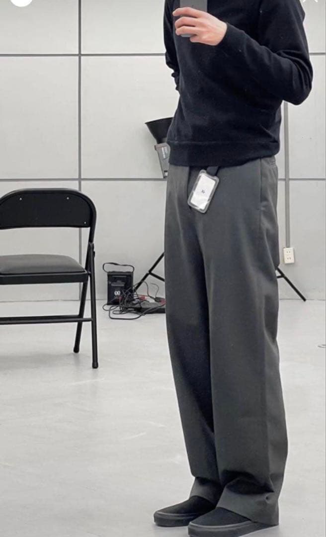 VUJADE 011 OTIS TROUSERS gray m 裾上げ済