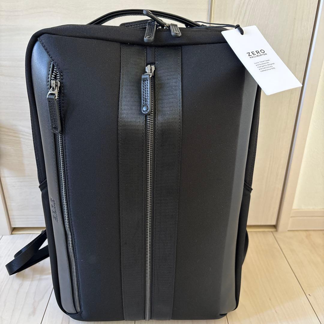 ZERO HALLIBURTON バックパック 黒　未使用品