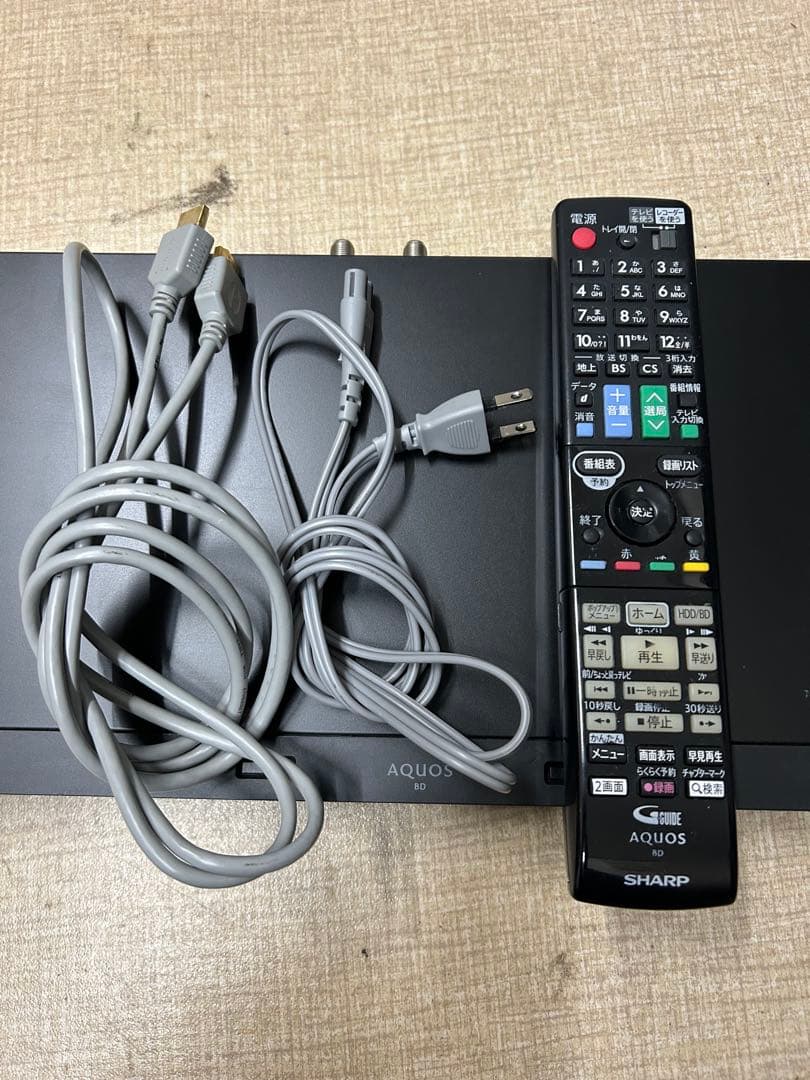 SHARP シャープ　Blu-rayレコーダー　BD-NW1200