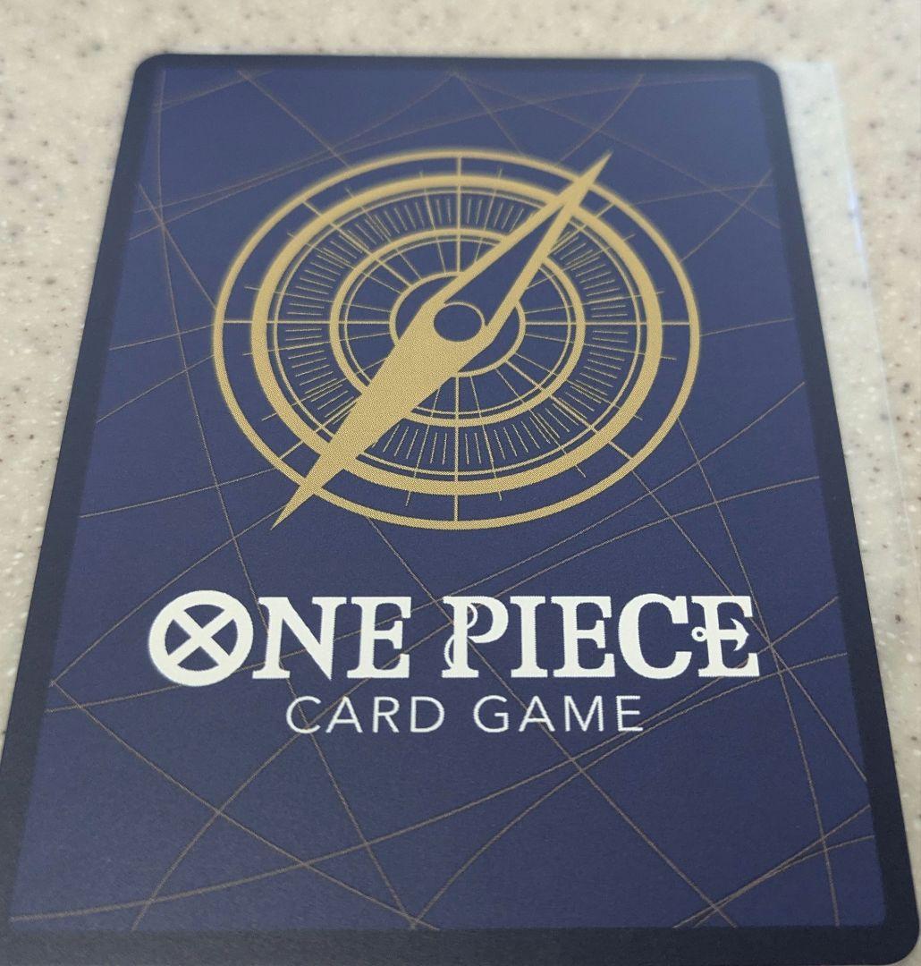 ワンピースカード　サンジ コミパラ OP06-119 スーパーパラレル