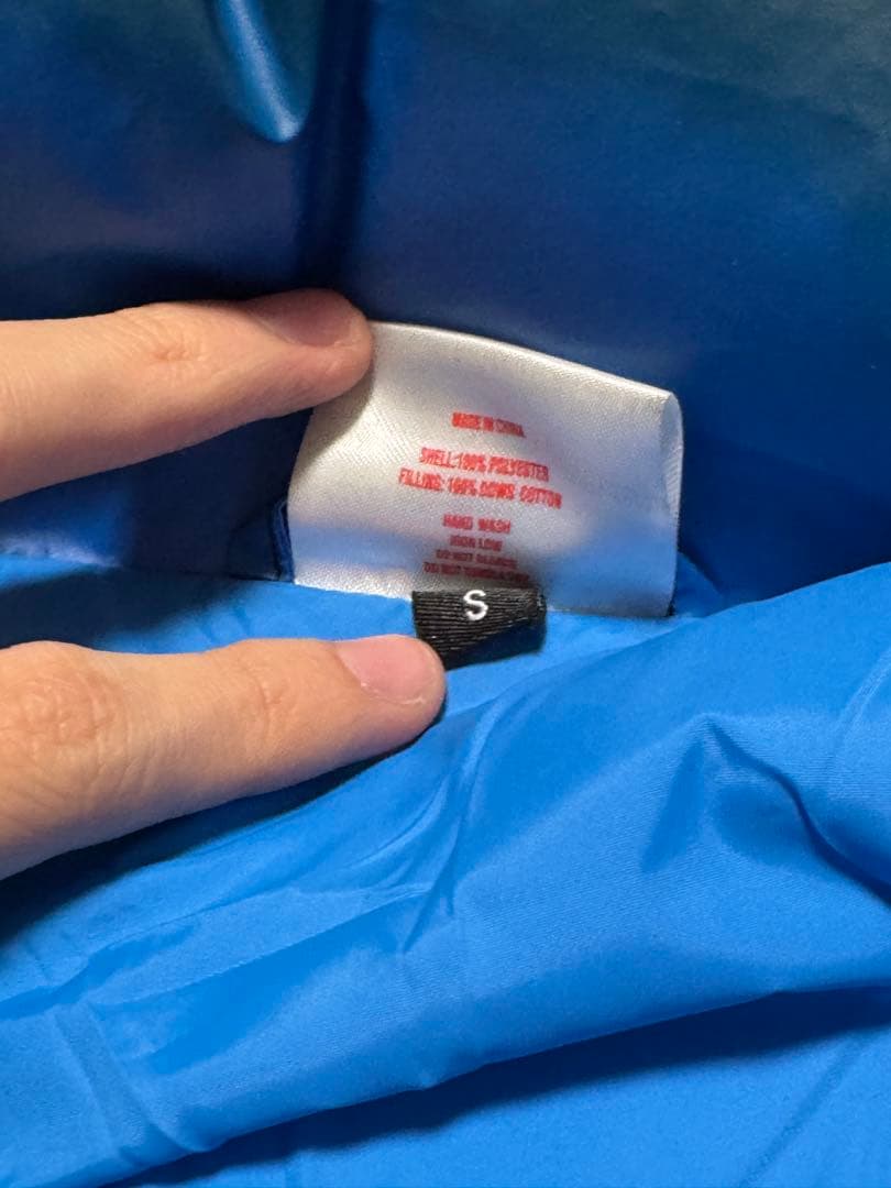 【確実正規品】VRROCK ダウン 青色