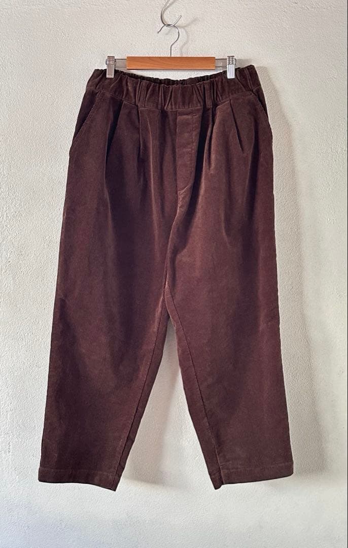 24aw・14WコールDECOパンツ