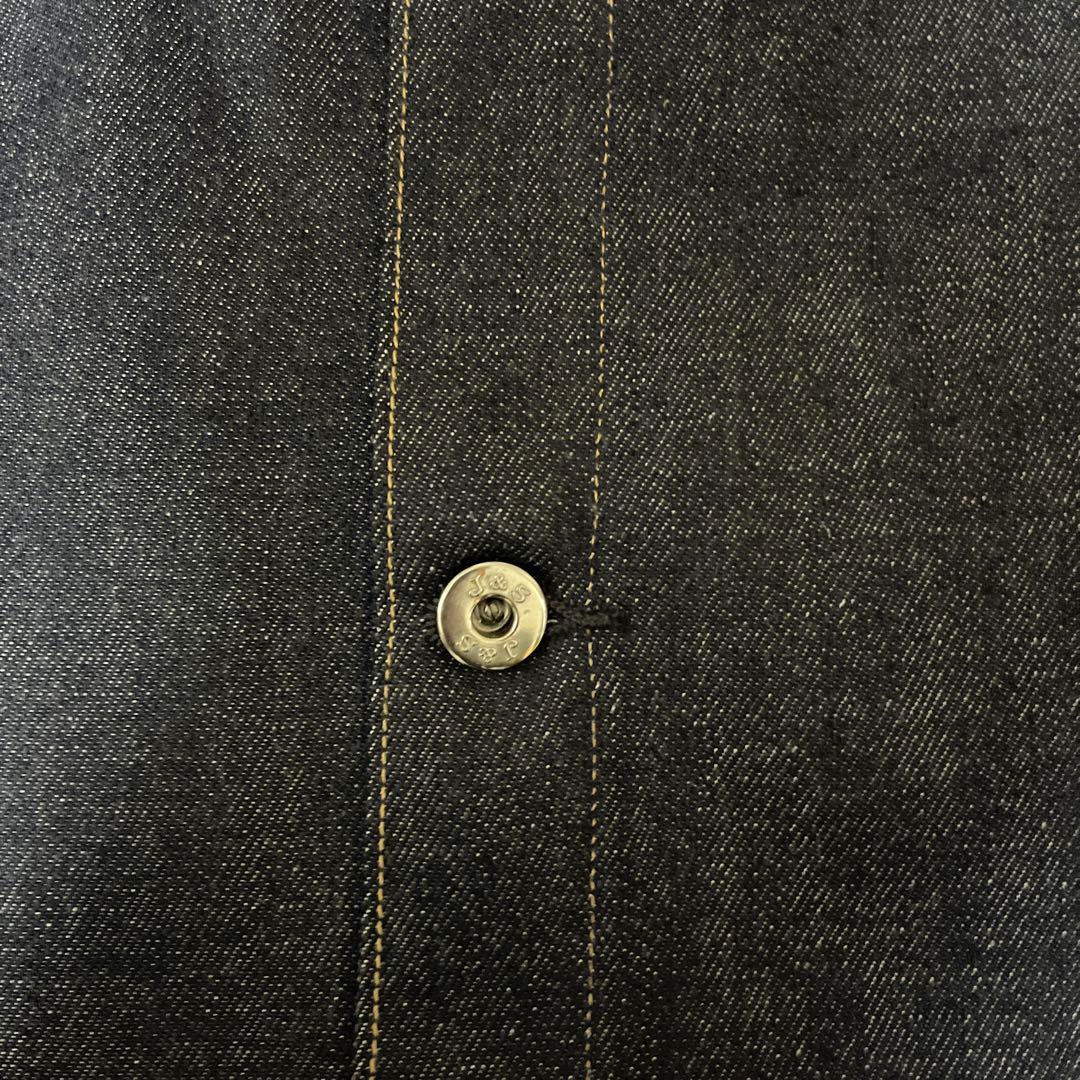 reddish brown デニムジャケット lot246 サイズ38