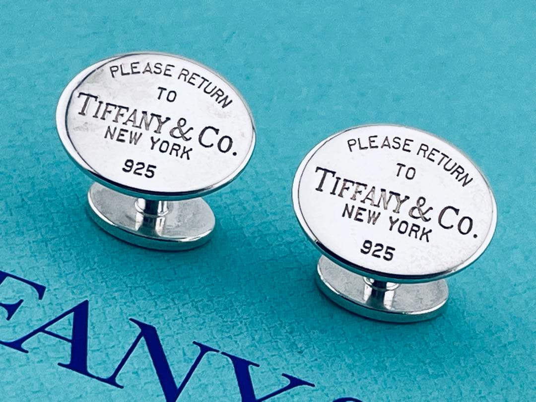 c928 ティファニー　リターントゥ　カフス　カフリンクス　シルバー　925