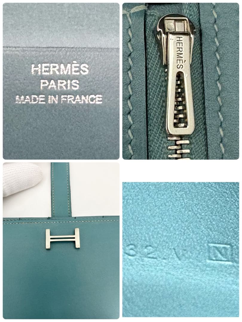 エルメス　べアン　スフレ　新品同様　長財布