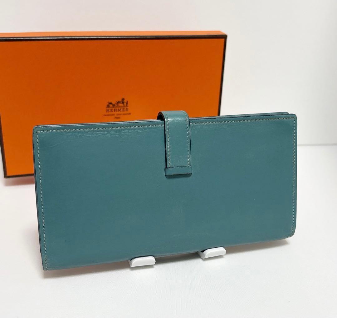 エルメス　べアン　スフレ　新品同様　長財布