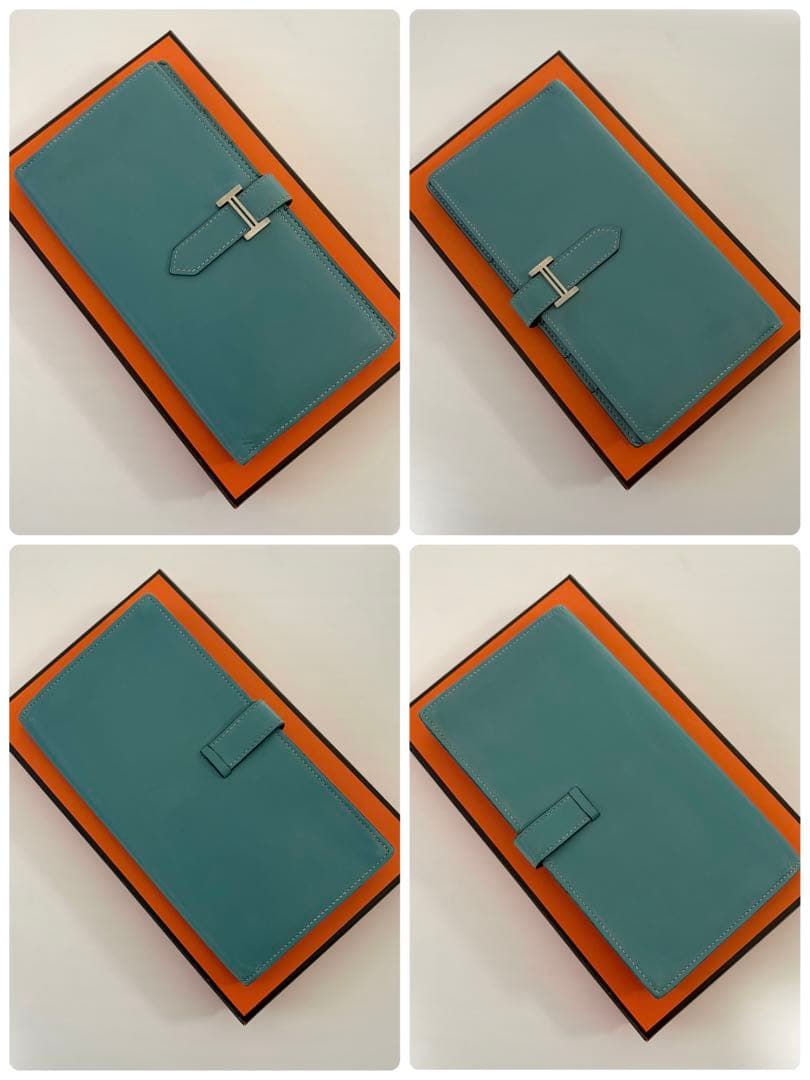 エルメス　べアン　スフレ　新品同様　長財布