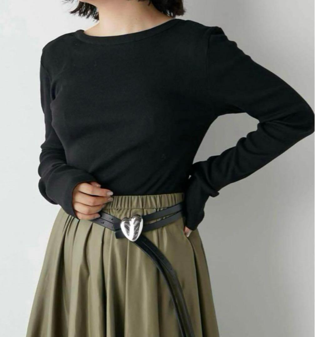 Whim Gazette (ウィムガゼット) Vバックシャンテレコカットソー