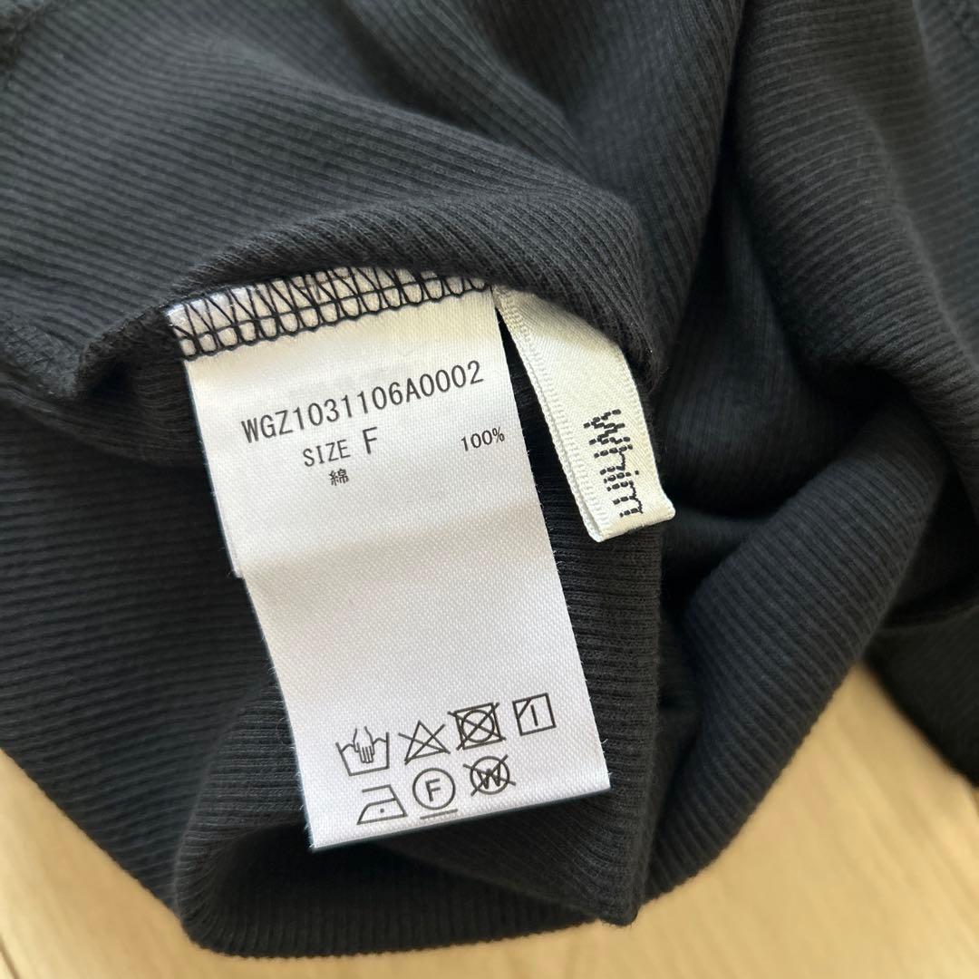 Whim Gazette (ウィムガゼット) Vバックシャンテレコカットソー