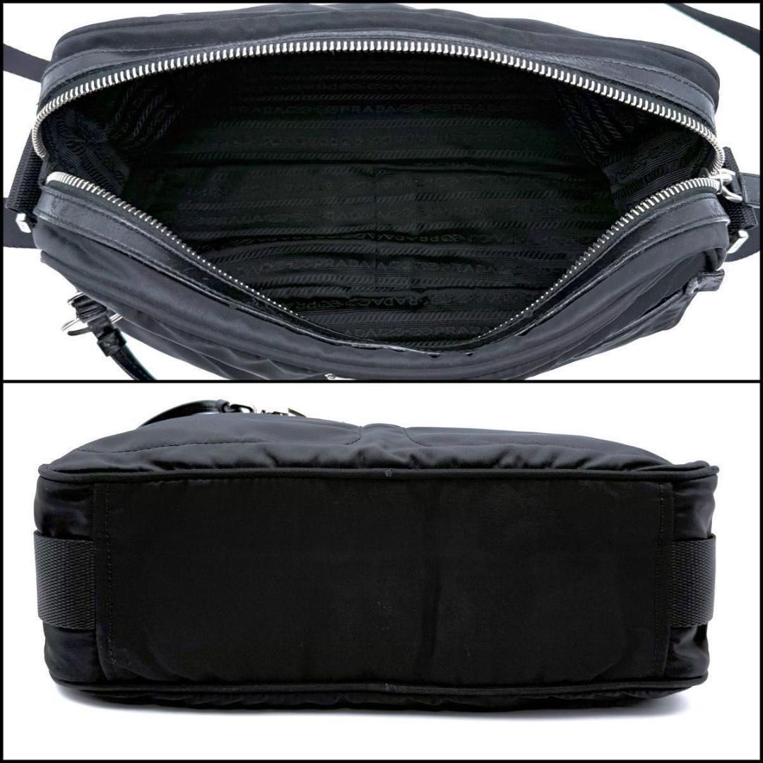 【良品】PRADA プラダ　三角ロゴ　テスートナイロン　ショルダーバッグ