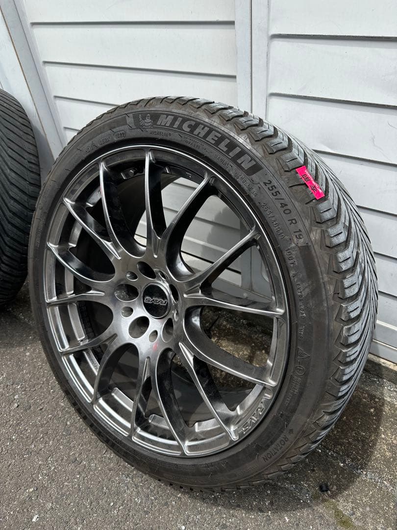 大人気！！　格安RAYS 19インチホイールセット MICHELINタイヤ