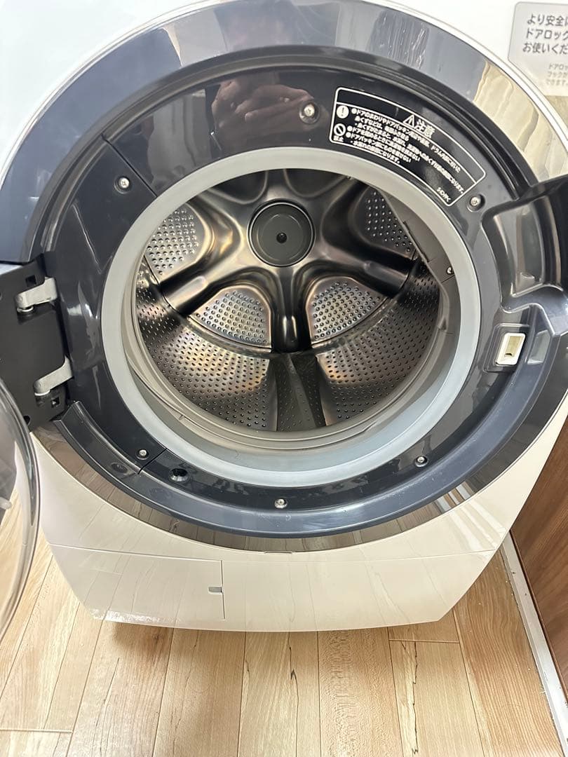 KNIZ IRON BIG DRUM ドラム式洗濯機本体送料込みです。