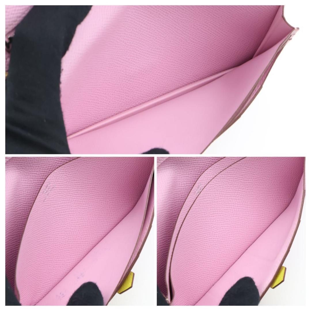 【超極美品】HERMES ベアンスフレヴェルソ　長財布　バイカラー　エプソン