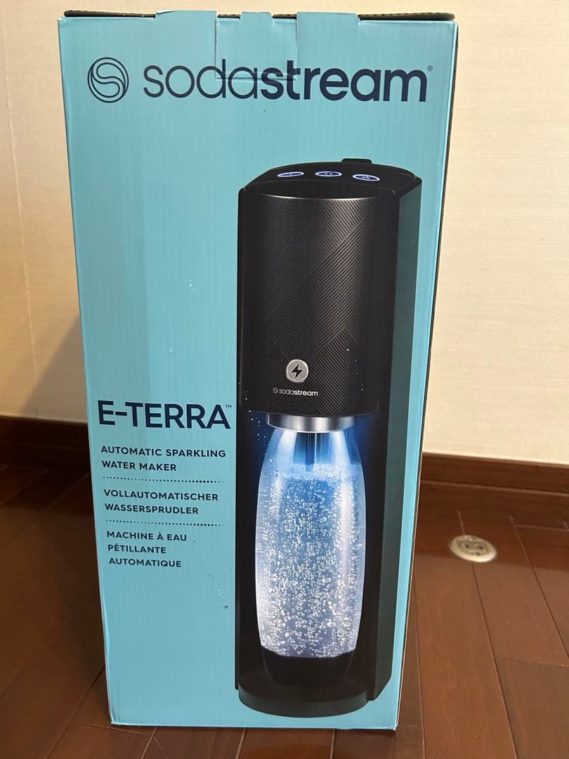 【新品未開封】SodaStream E-TERRA ボトル付き