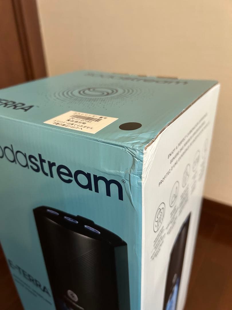 【新品未開封】SodaStream E-TERRA ボトル付き