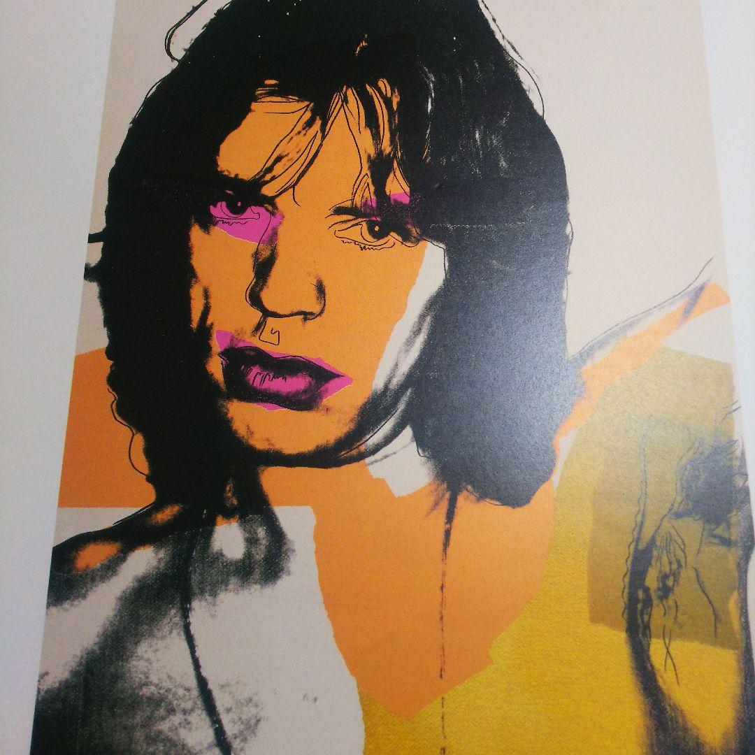 S*8様 新品同様アンディ ウォーホール　 ポスター 「ミックジャガー」デッドス