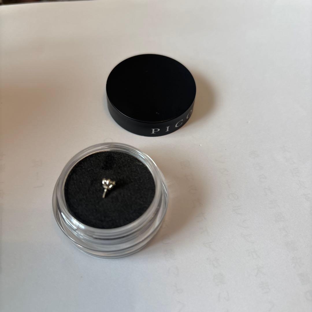 ピコレット　ダイヤモンド　ピアス　パーツ　ローズカット　新品