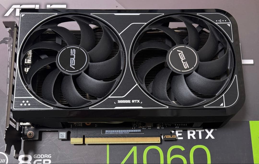 グラフィックボード・グラボ・ビデオカード ASUS GEFORCE RTX 4060 8GB GDDR6