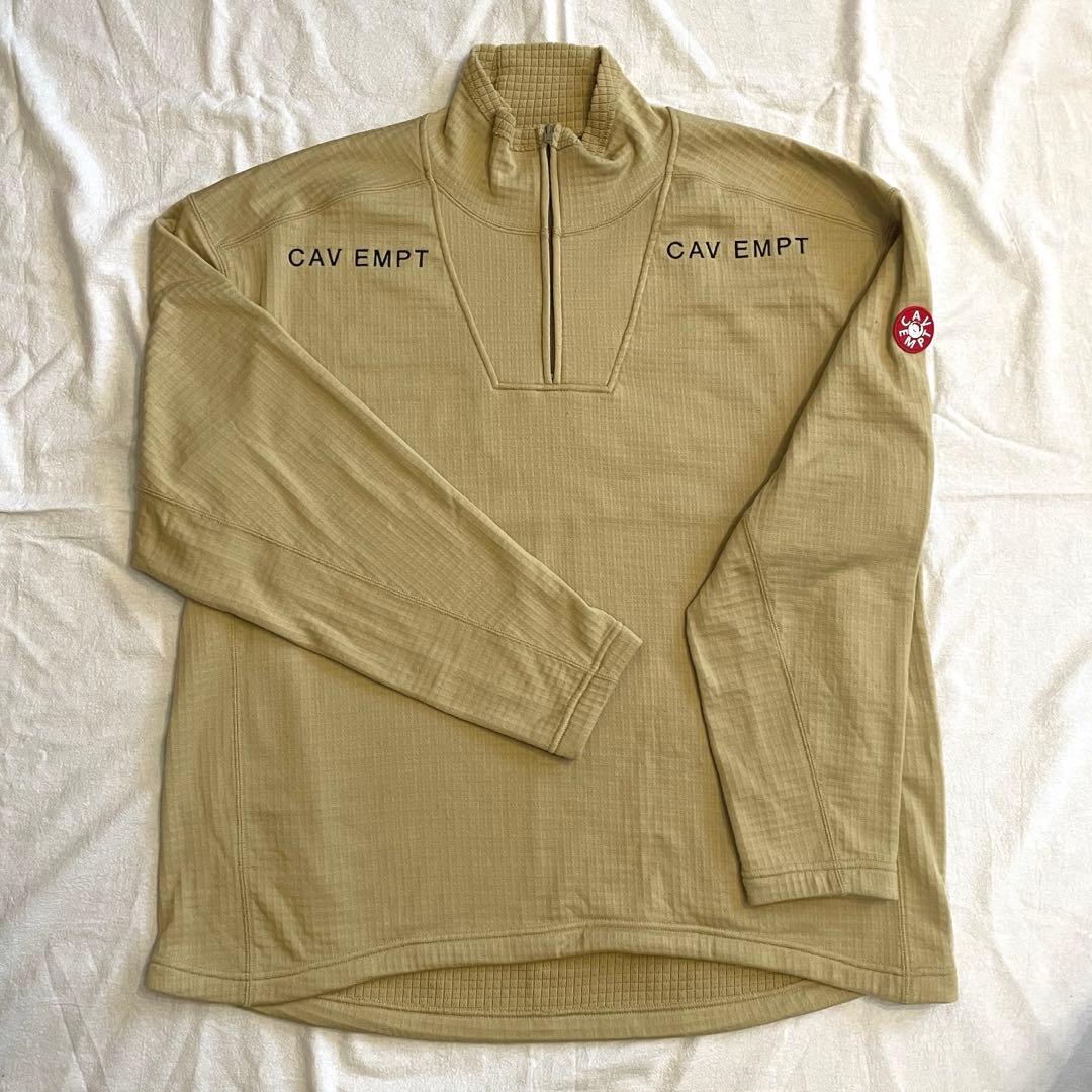 【L】C.E CAVEMPT BLOCK FLEECE HALF ZIP