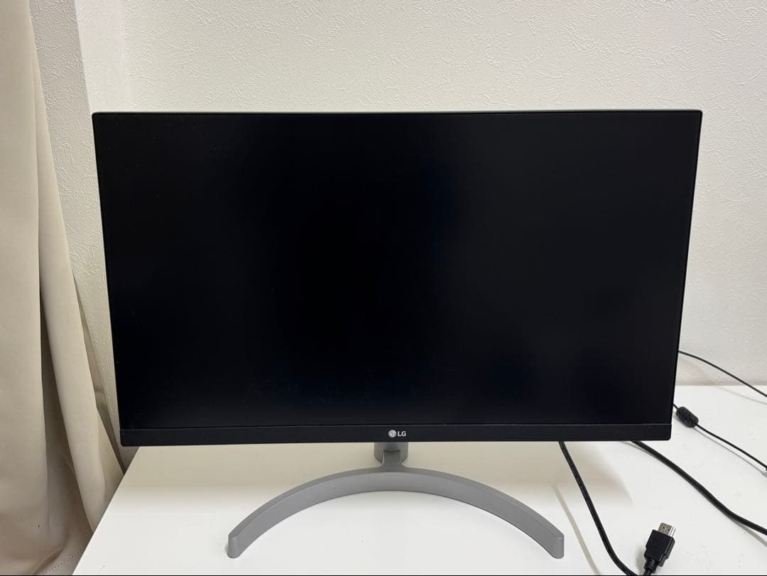 LG フレームレス モニター 24ML600S-W 23.8インチ(付属品あり)