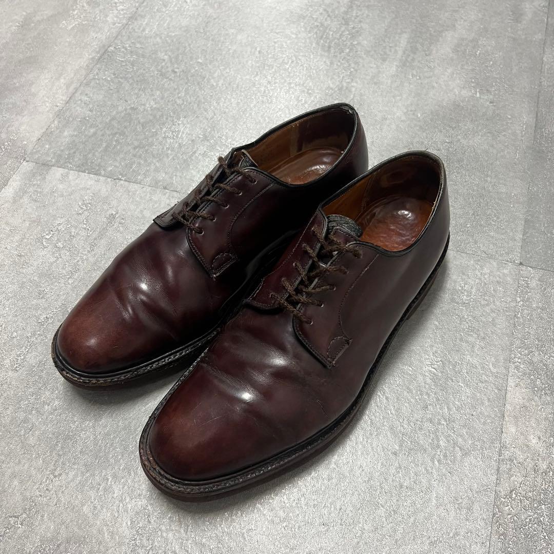 ヴィンテージChurch's旧チャーチレザーシューズドレスビジネスオールド革靴
