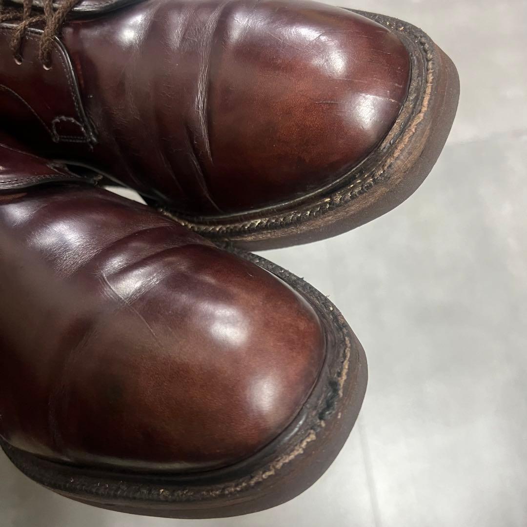 ヴィンテージChurch's旧チャーチレザーシューズドレスビジネスオールド革靴