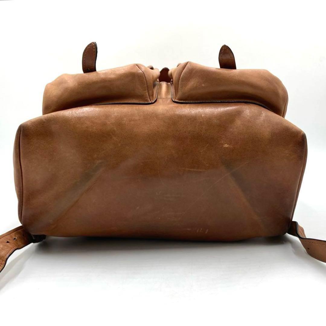 ⭐️希少⭐️COACH コーチ リュック ヌメ革 ベージュ 71743 ブラウン