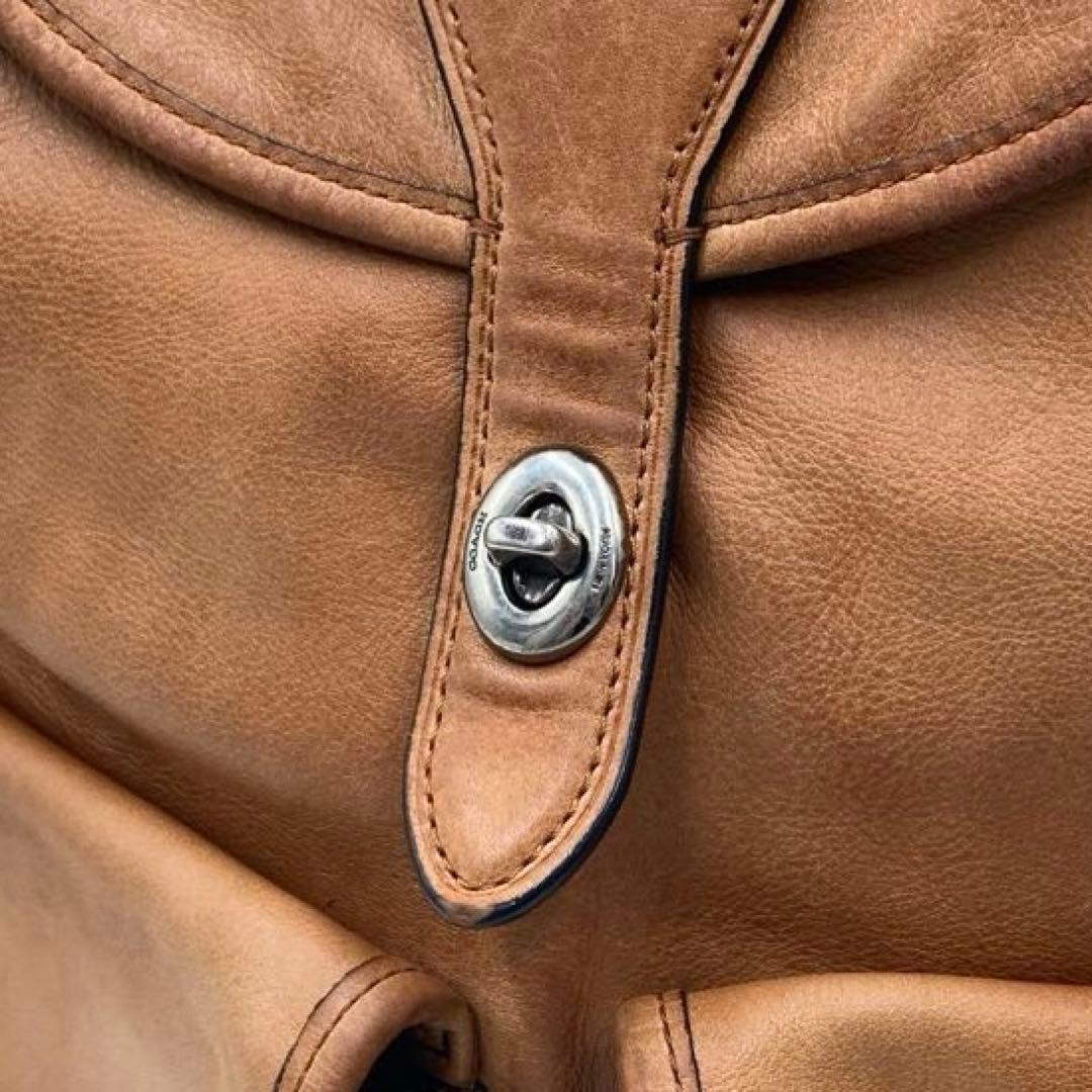 ⭐️希少⭐️COACH コーチ リュック ヌメ革 ベージュ 71743 ブラウン