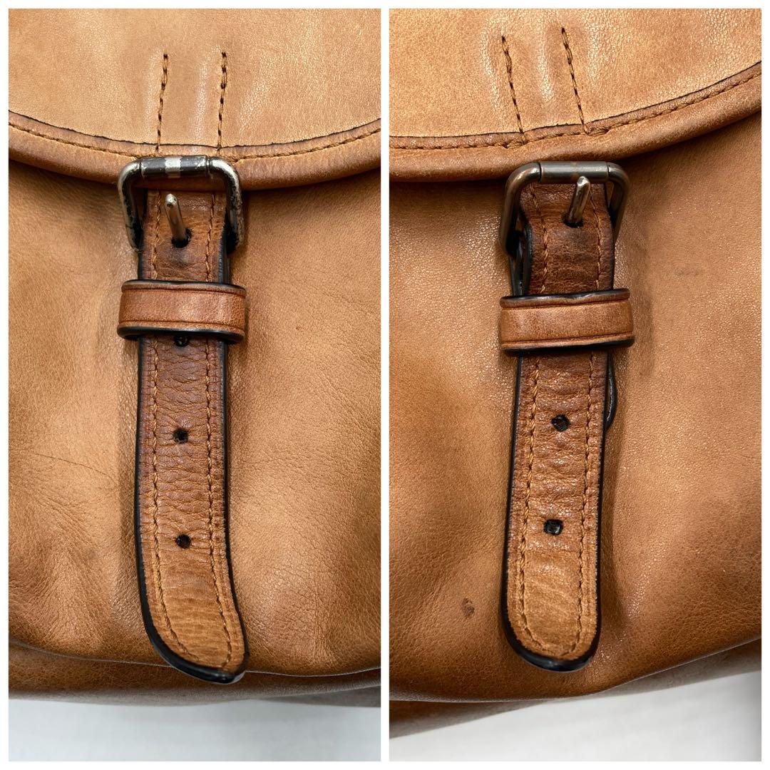 ⭐️希少⭐️COACH コーチ リュック ヌメ革 ベージュ 71743 ブラウン