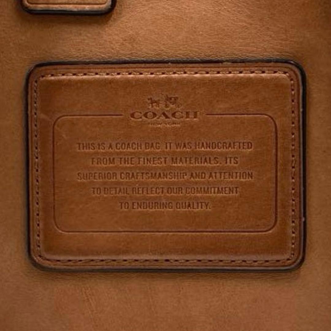 ⭐️希少⭐️COACH コーチ リュック ヌメ革 ベージュ 71743 ブラウン