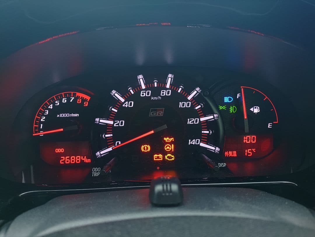 タカコペンLA400K（ピアノブラック）ハンドルパネル　メーターパネル