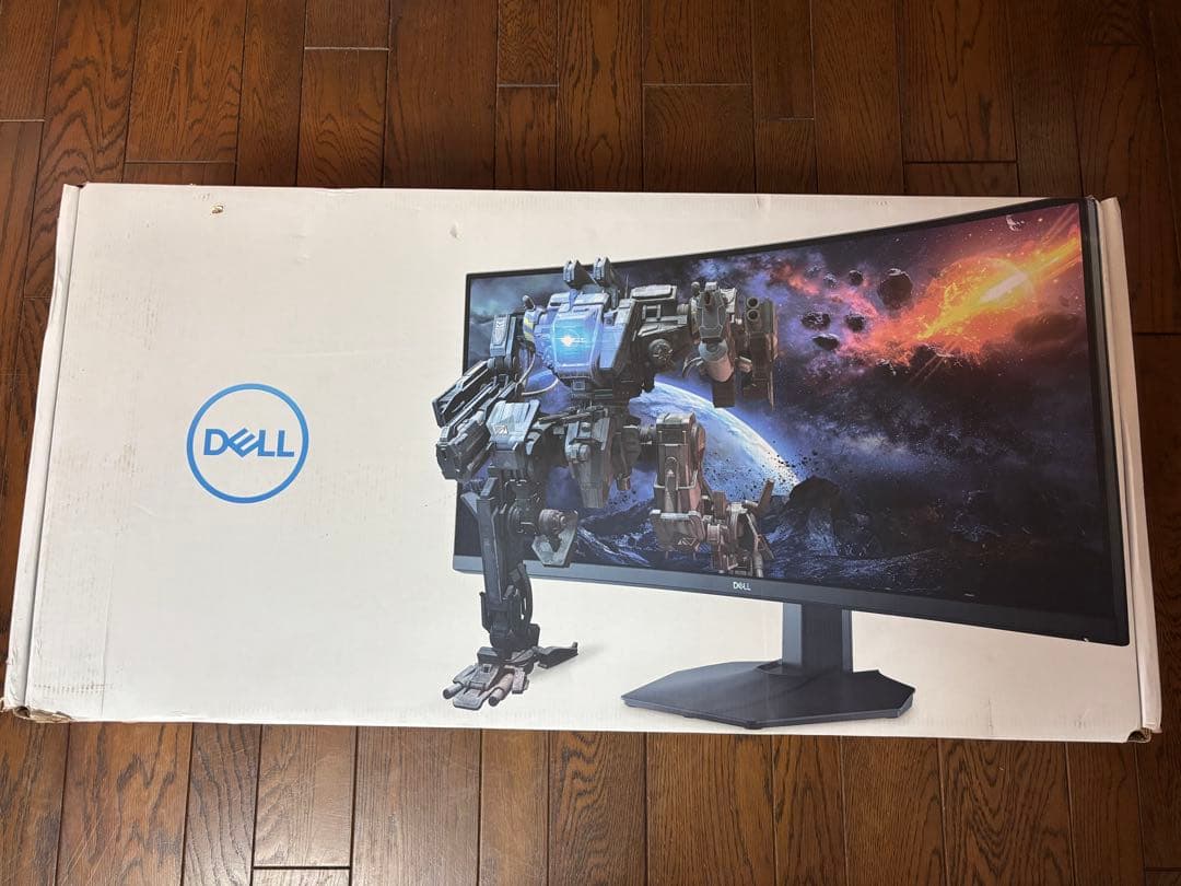 Dell S3422DWG曲面モニター 本体 34インチ　ウルトラワイド