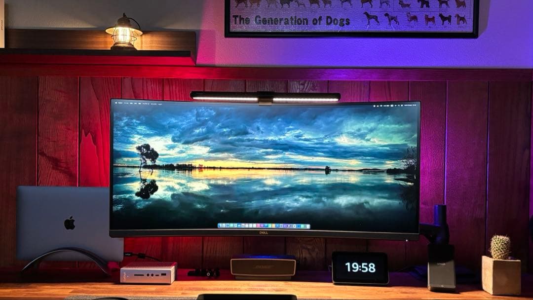 Dell S3422DWG曲面モニター 本体 34インチ　ウルトラワイド