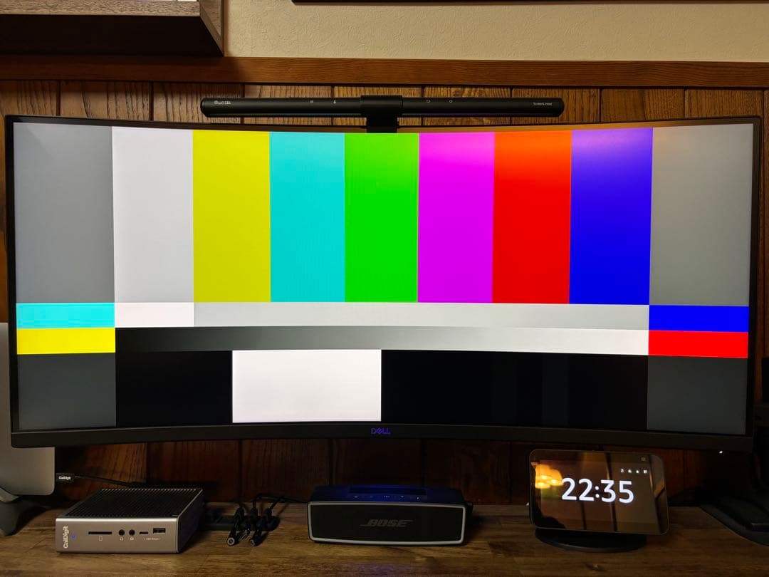 Dell S3422DWG曲面モニター 本体 34インチ　ウルトラワイド