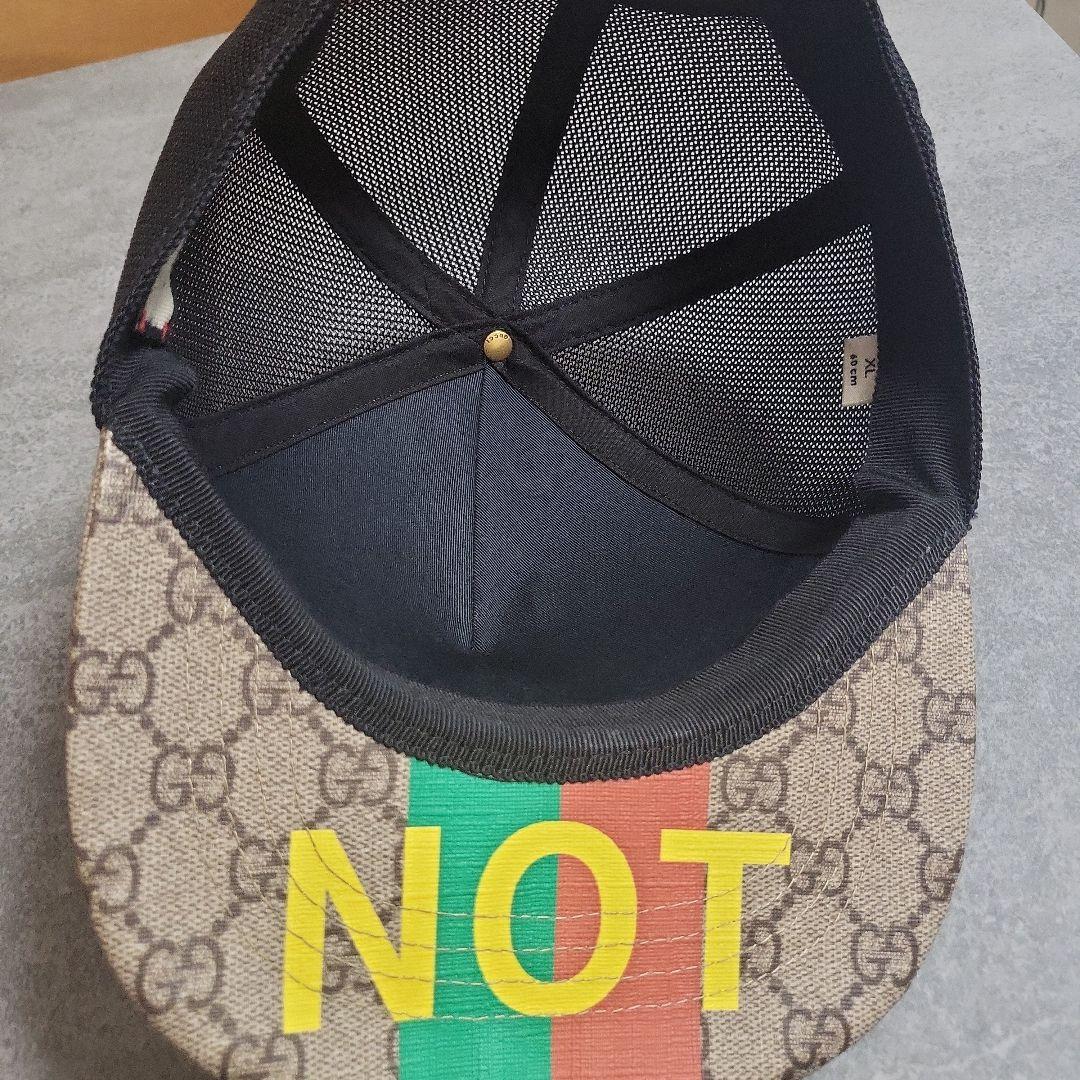 GUCCI グッチ FAKE NOT GGスプリーム キャップ