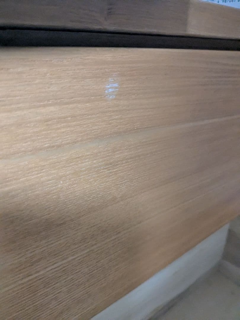 無印良品　4段　チェスト　タモ材