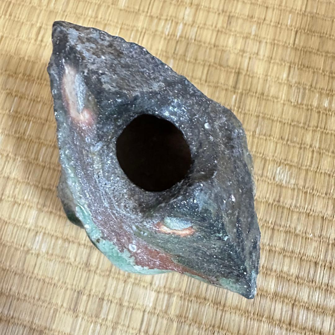 新学　伊賀　 花入 共箱