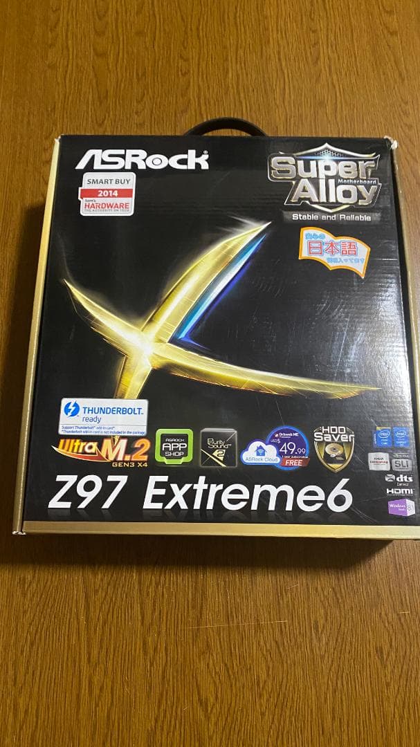 【中古】ASRock Z97 Extreme6 マザーボードi7CPU、メモリ付