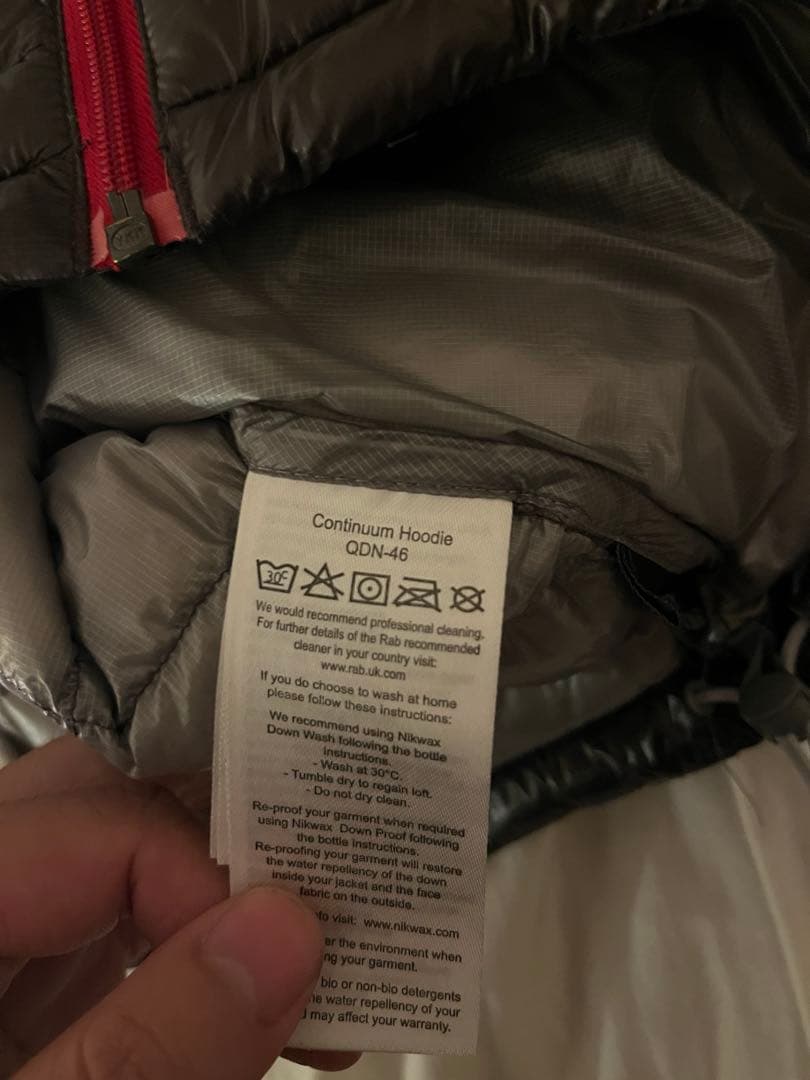 Rab Continuum Hoodie マウンテンジャケット