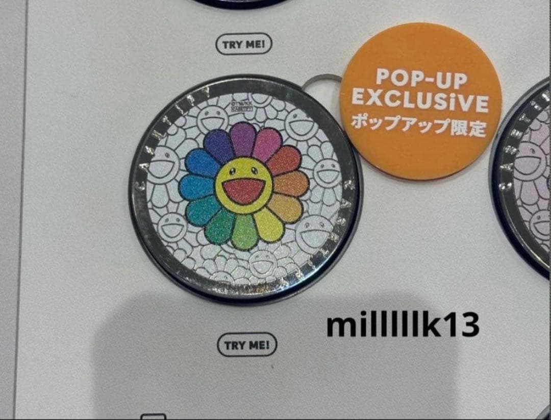 CASETIFY 村上隆　コラボ レインボー　スマイル　ポップアップ限定