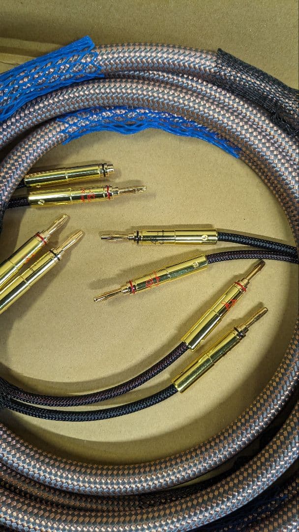 オーディオケーブル ペア 2.5m 40 Accuphase