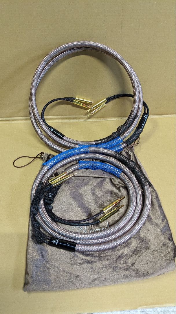 オーディオケーブル ペア 2.5m 40 Accuphase