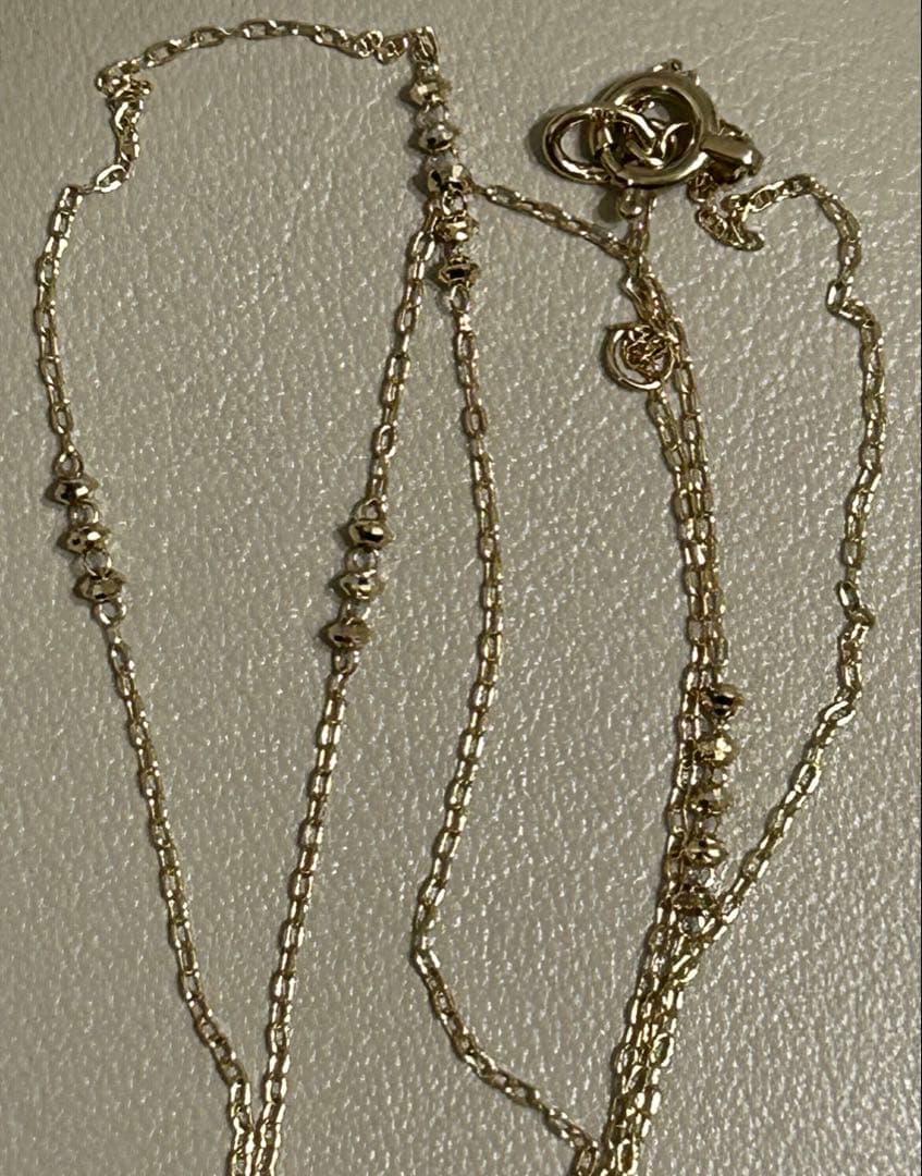 COCOSHNIK ココシュニック K10 カットボール　ネックレス