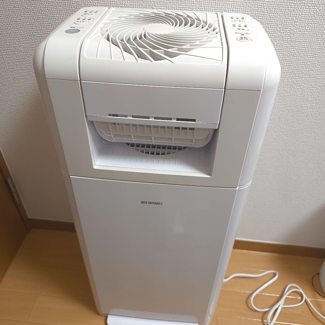 アイリスオーヤマ　IJDC-K80-W サーキュレーター　衣類乾燥除湿機　22年
