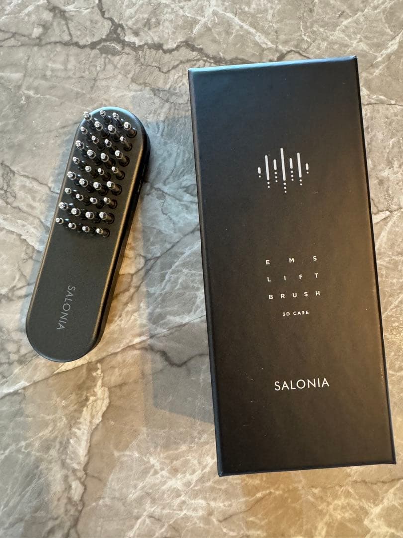 SALONIA EMS LIFT BRUSH ブラック サロニア リフトブラシ