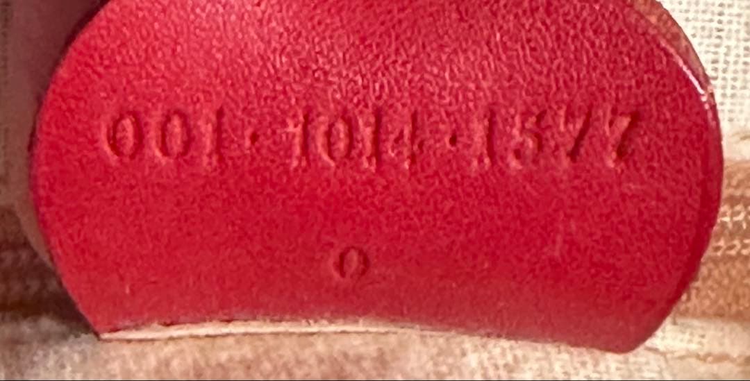 美品♪オールドグッチ　バンブートート大　赤