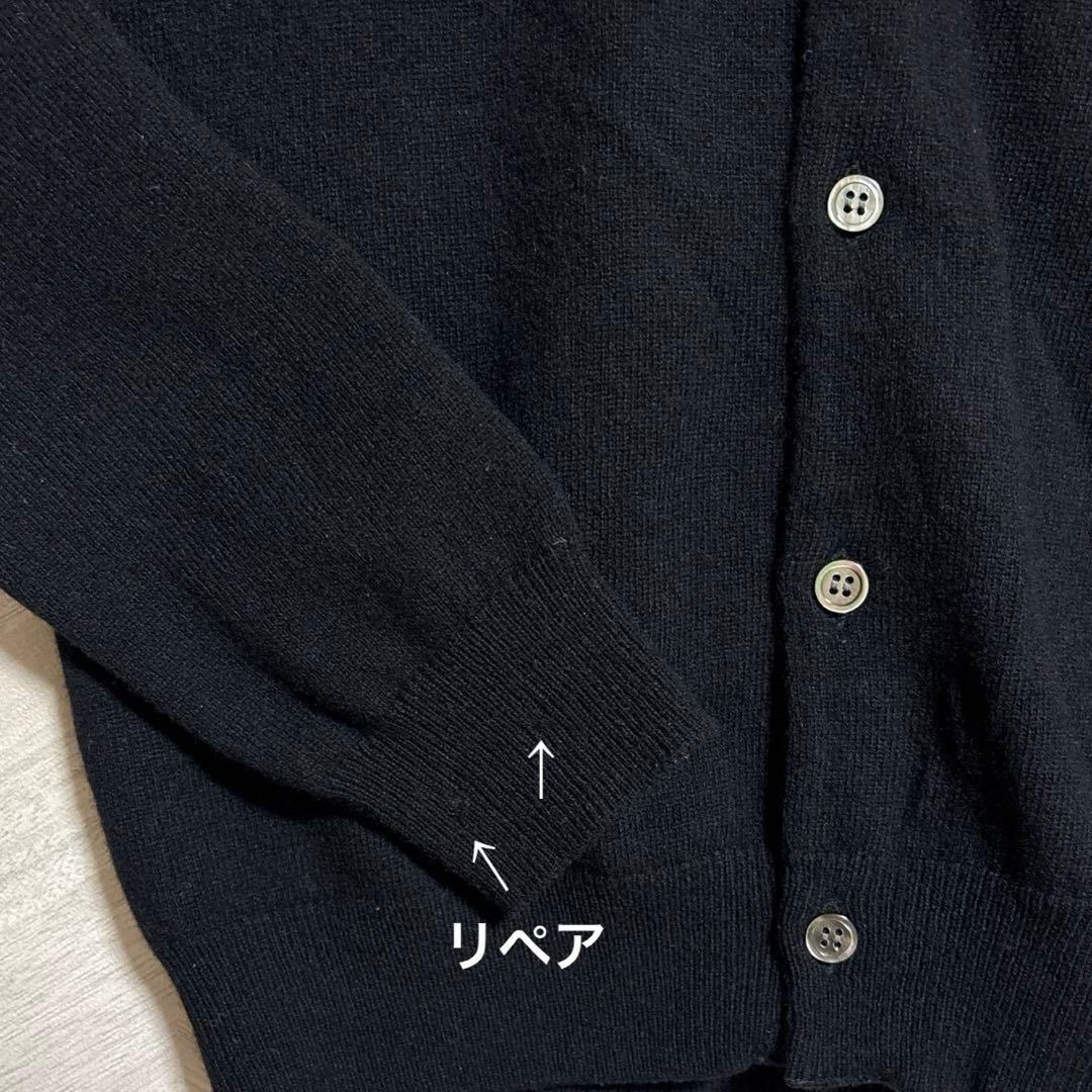 コムデギャルソン ブラック カーディガン サイズM 黒 PLAY 長袖