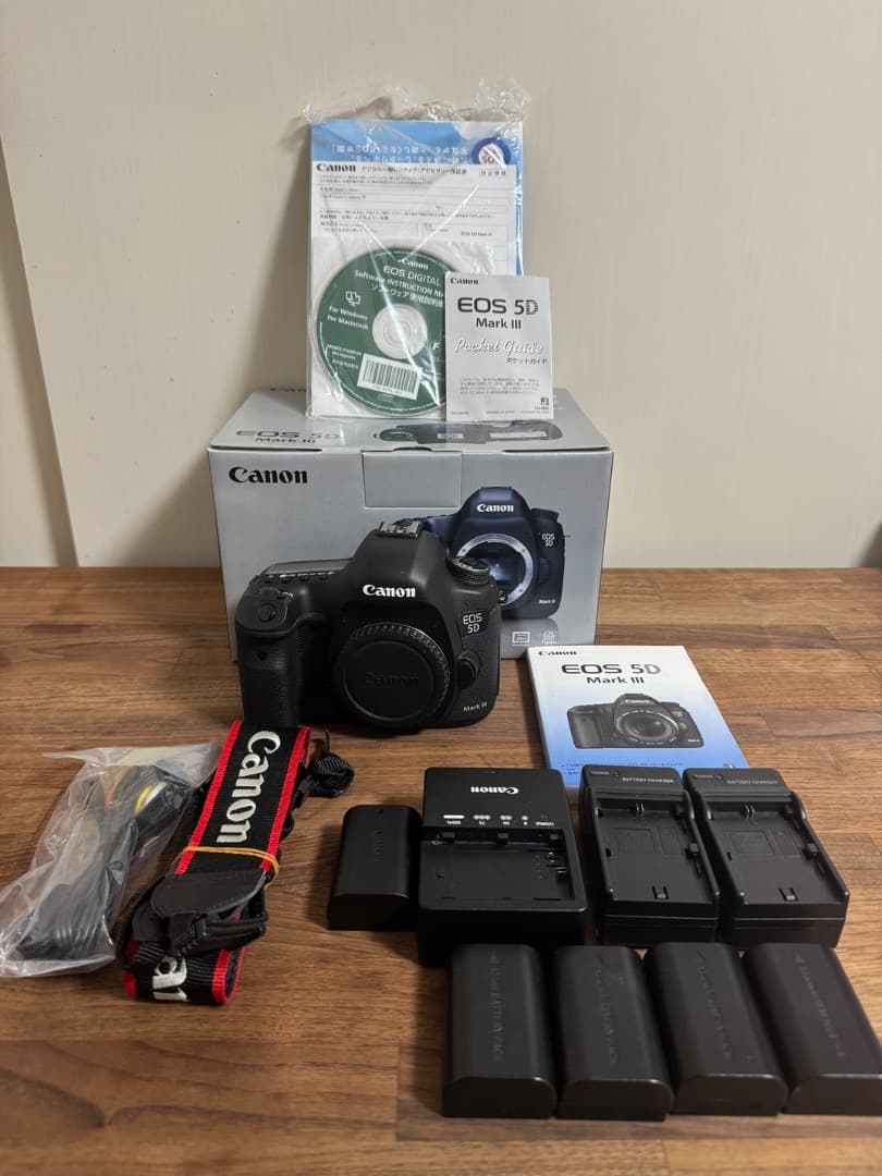 Canon EOS 5D Mark III 本体 バッテリー S16145